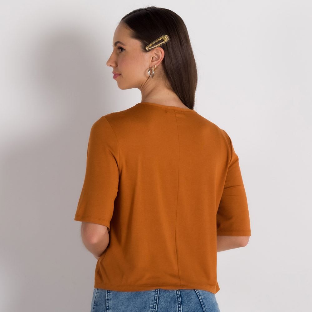 Blusa com Bordado Grateful Patricia Foster