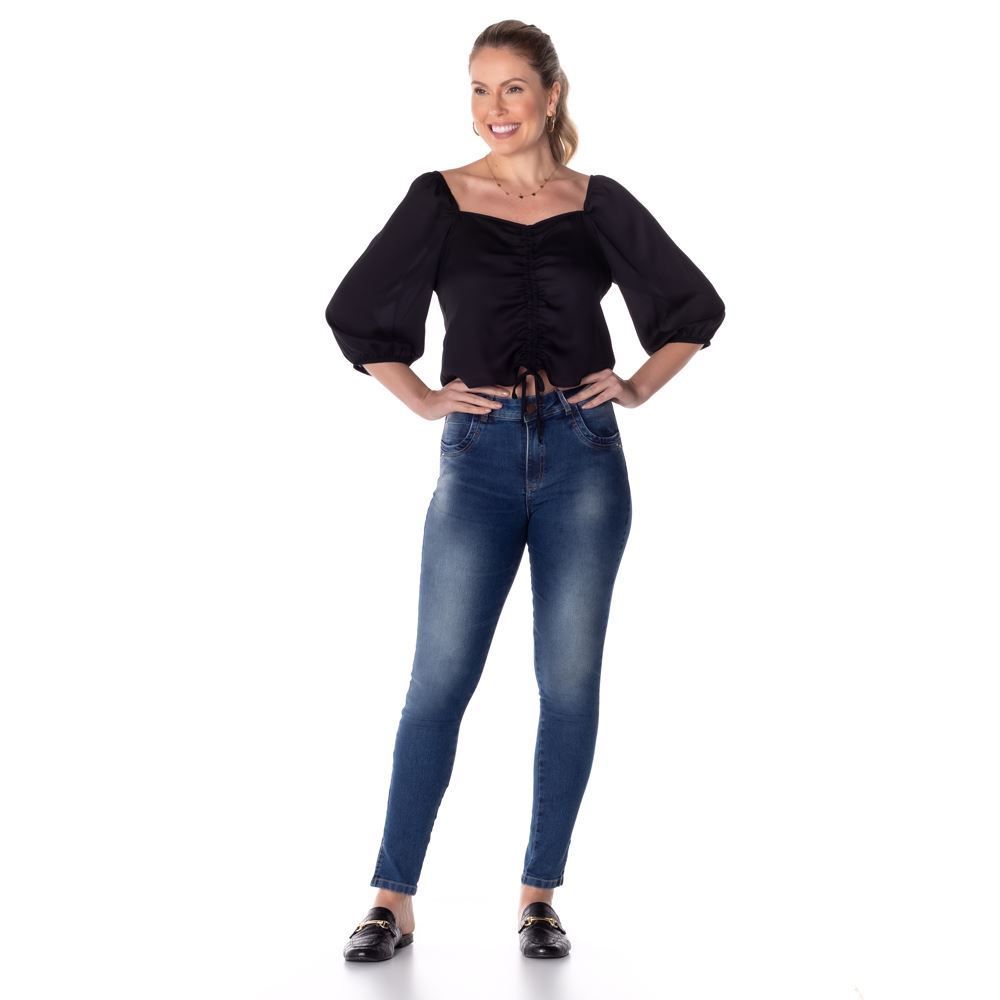 Blusa com Cordinha Ajustável Patrícia Foster