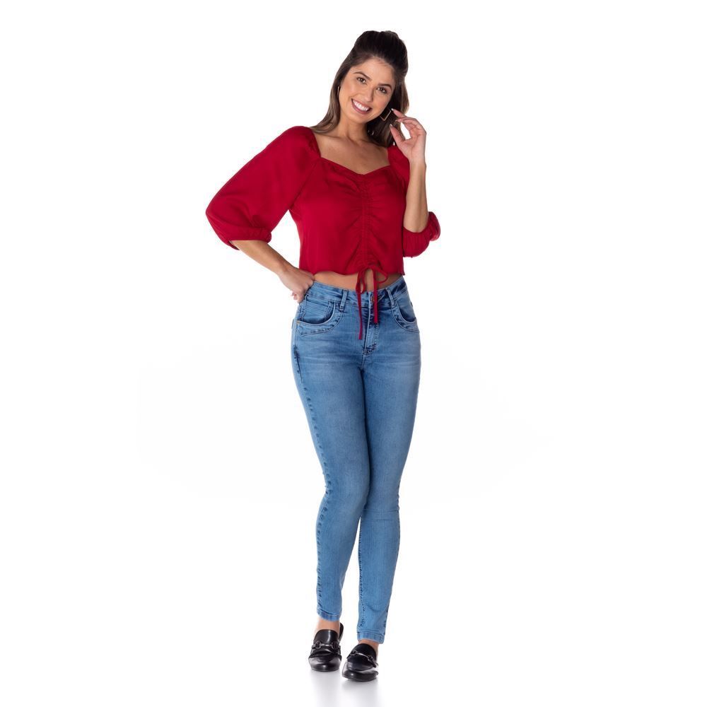 Blusa com Cordinha Ajustável Patrícia Foster