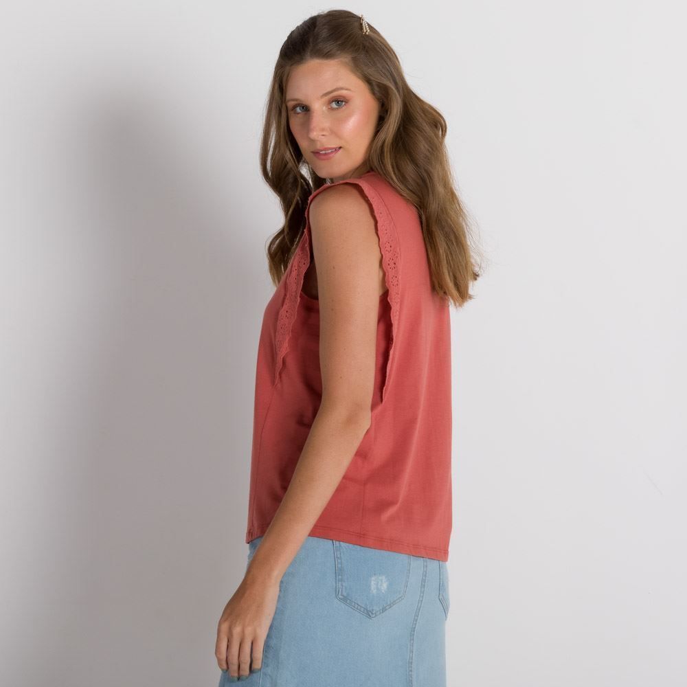 Blusa com Manga Laise Patrícia Foster