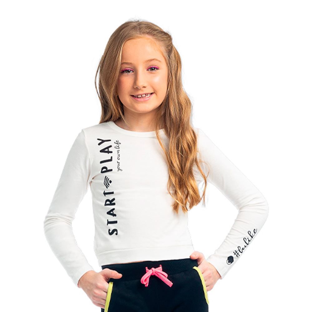 Blusa Cropped Luluca 12 a 16 Anos Brandili