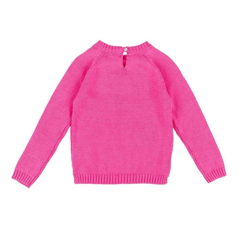 Blusa de 1 a 3 Anos Tricot com Bordado Yoyo Kids