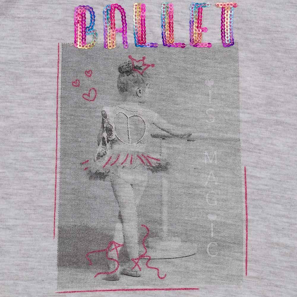 Blusa de Bebê Ballet Lantejoulas Yoyo Baby