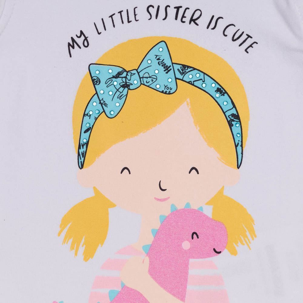 Blusa de Bebê Cotton Sister Yoyo Baby