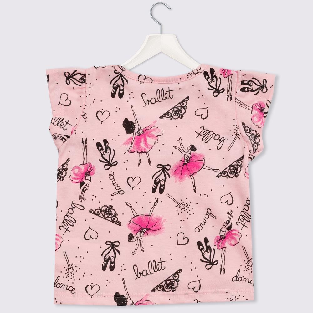 Blusa de Bebê M/Malha Ballet Yoyo Baby