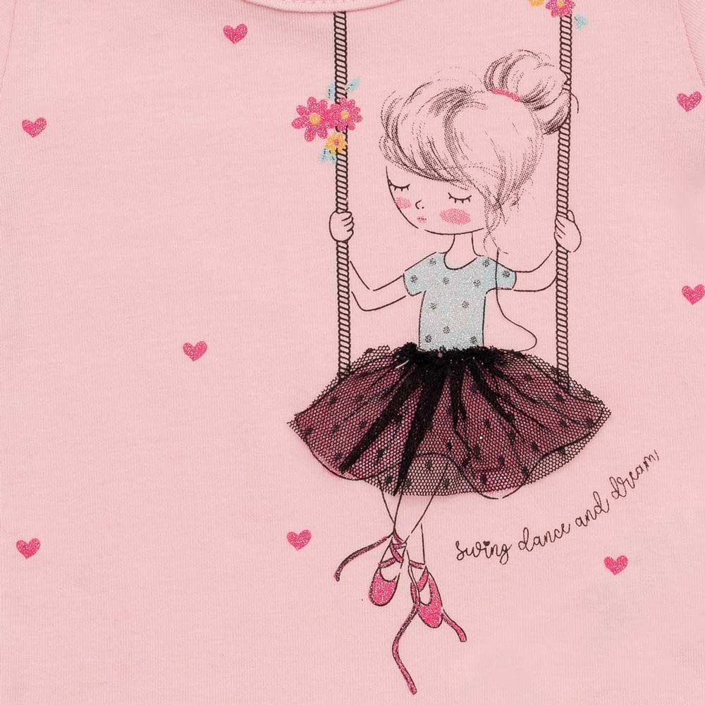 Blusa de Bebê Malha Balanço Yoyo Baby