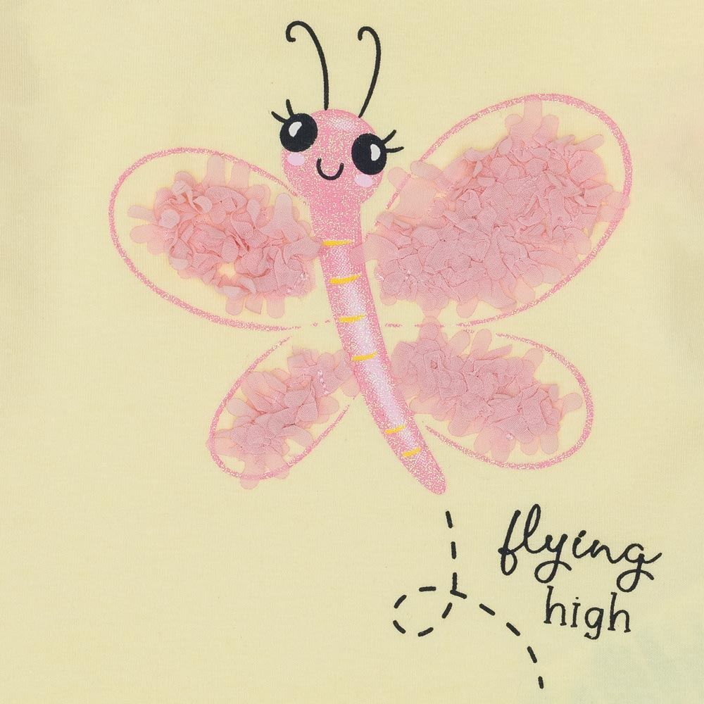 Blusa de Bebê Menina Silk Glitter Yoyo Baby