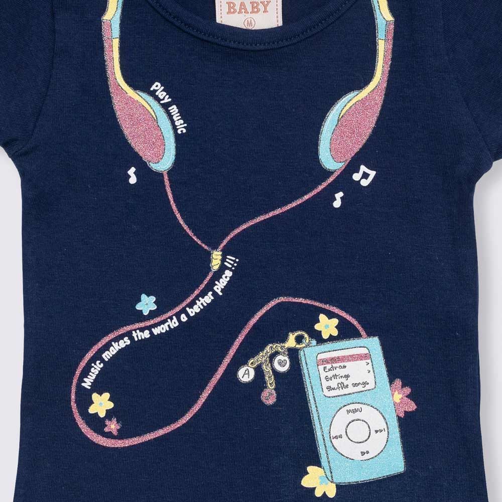 Blusa de Bebê Música Yoyo Baby