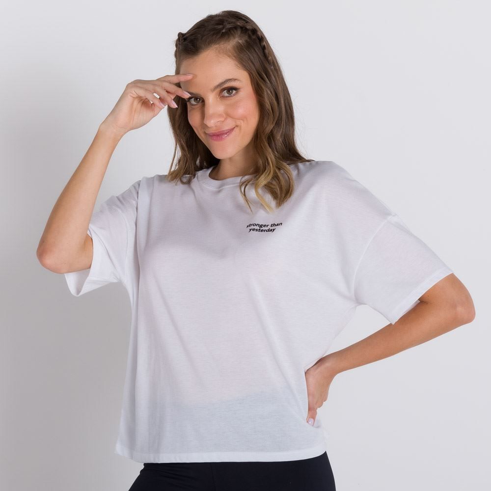 Blusa de Malha + Silk Frontal Scream