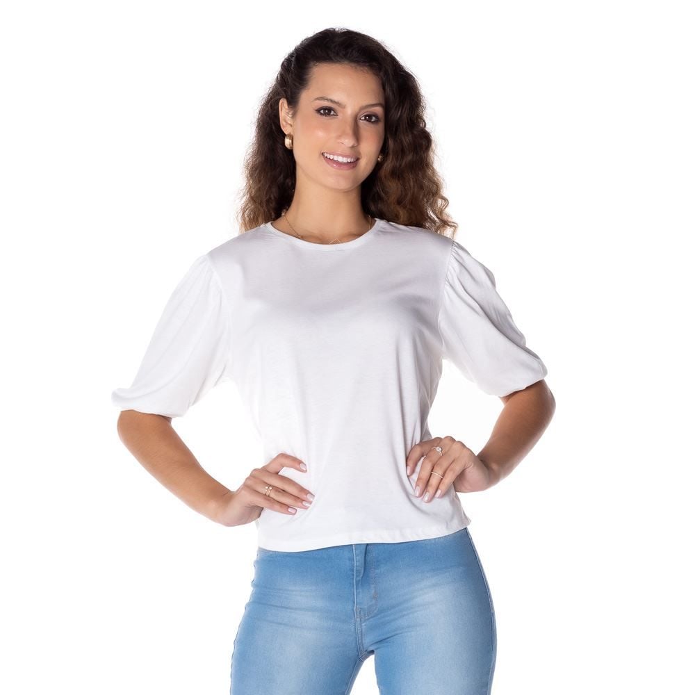 Blusa de Manga Fofa Patrícia Foster