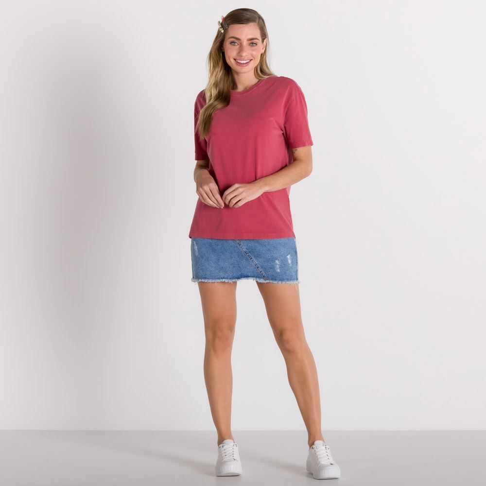 Blusa Estonada com Bordado na Manga Boby Blues