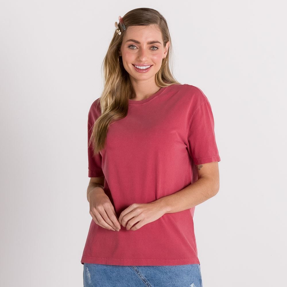 Blusa Estonada com Bordado na Manga Boby Blues