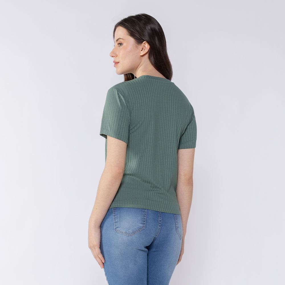 Blusa Feminina Canelada Patricia Foster