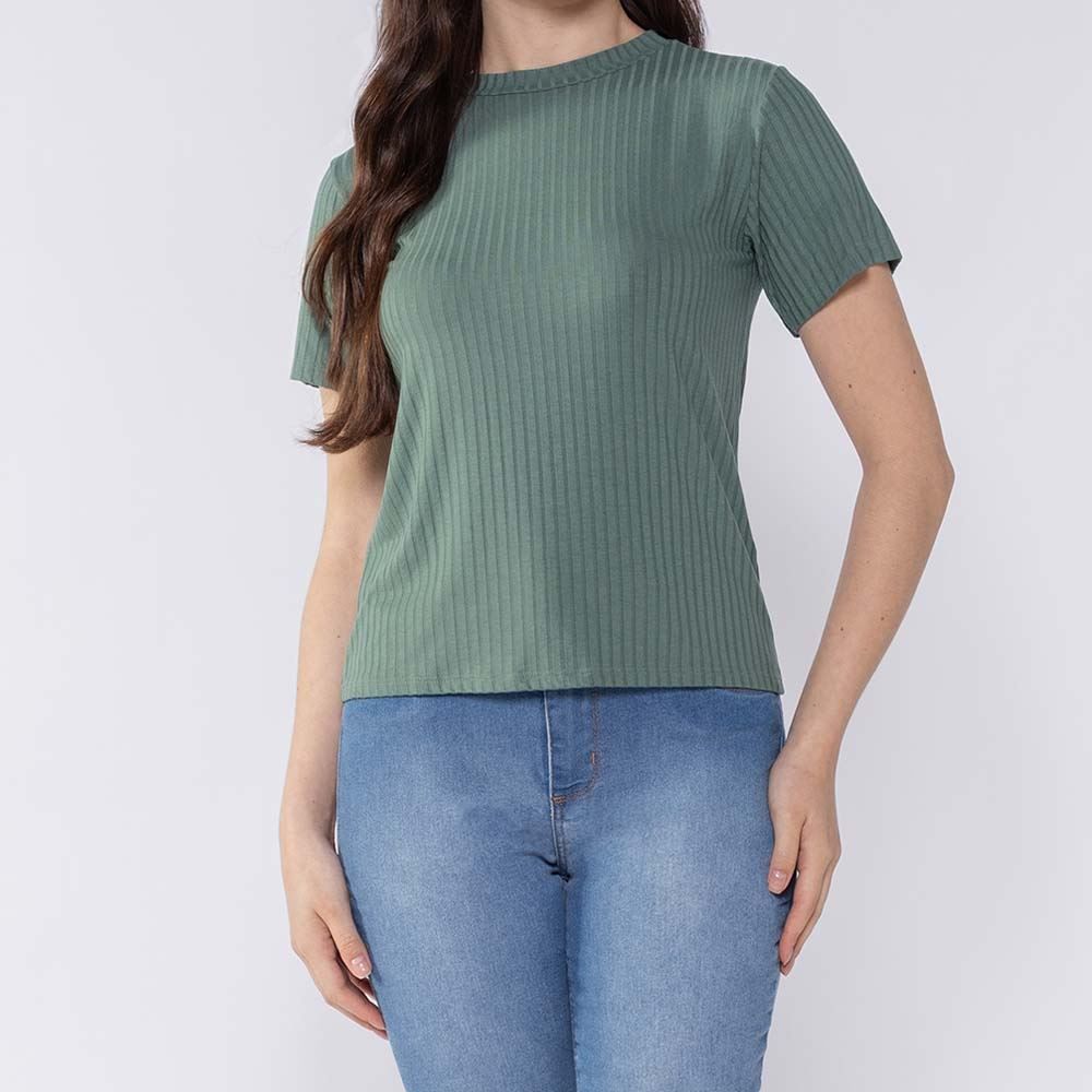 Blusa Feminina Canelada Patricia Foster