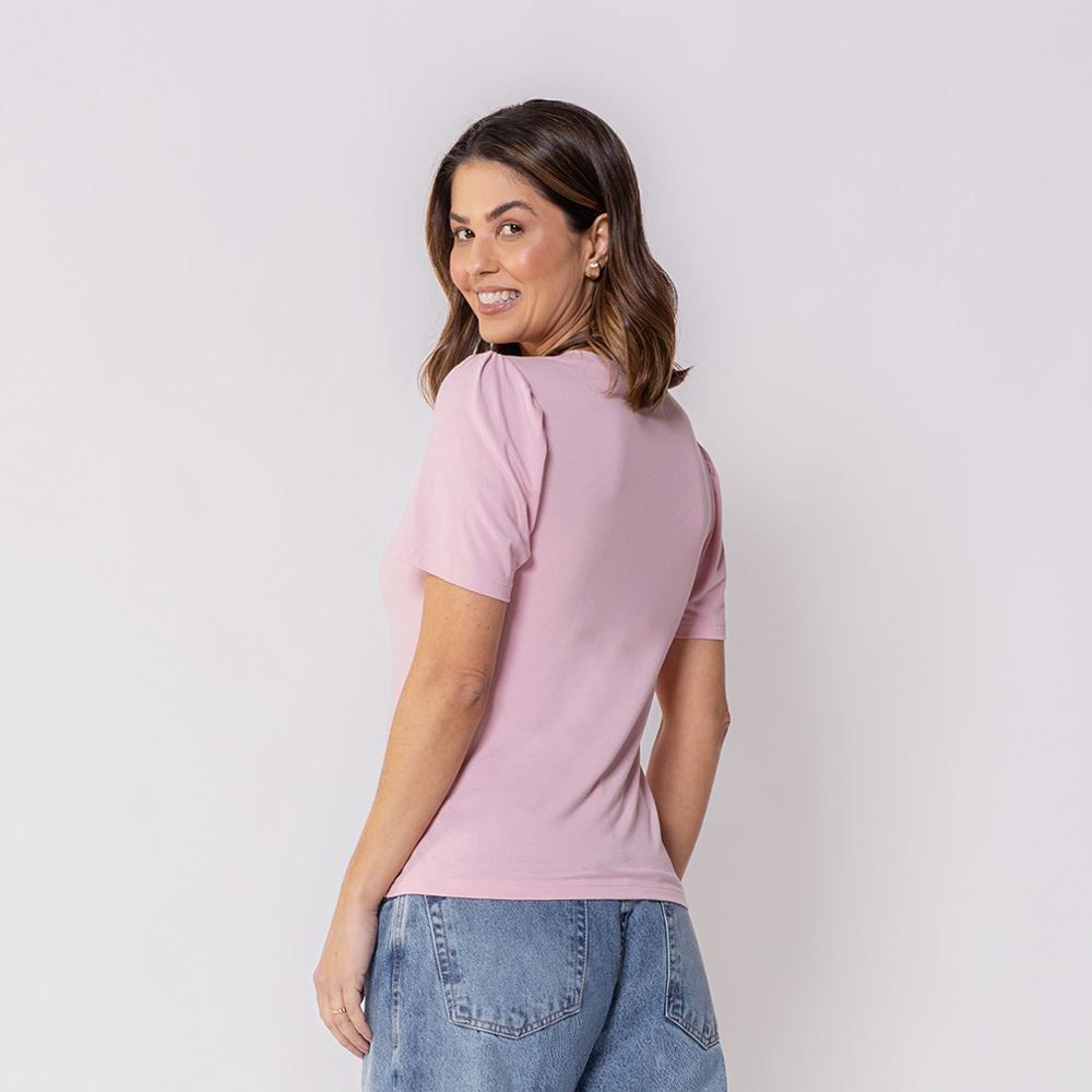 Blusa Feminina Com Decote V Patricia Foster