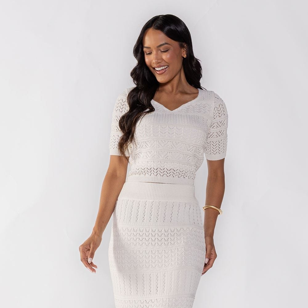 Blusa Feminina De Tricot Patricia Foster