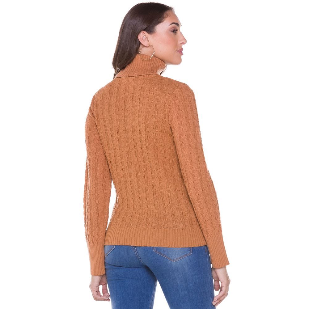 Blusa Gola Alta Tricot Patrícia Foster