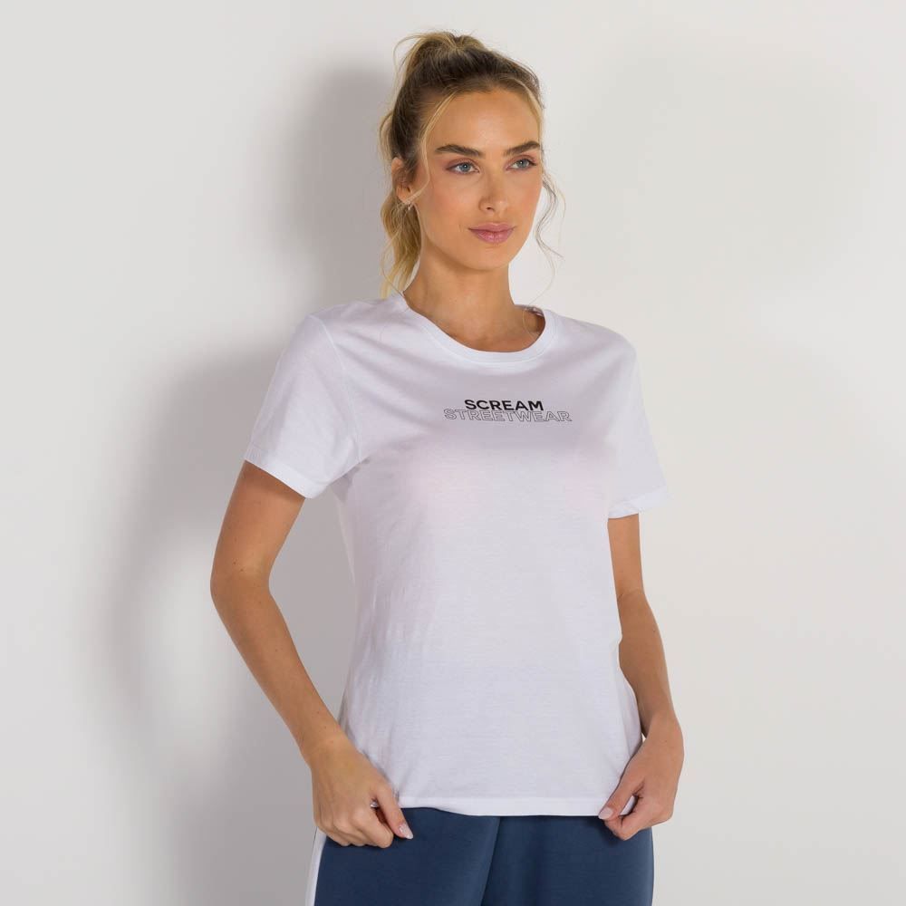 Blusa Malha Streetwear Scream