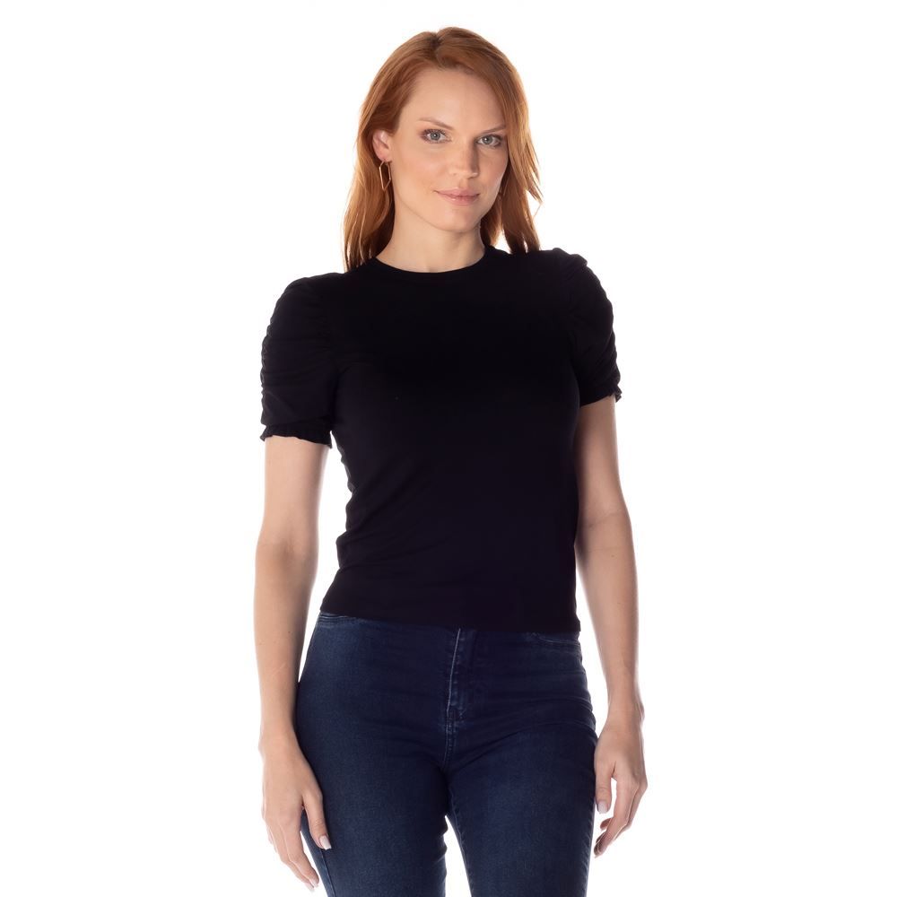 Blusa Manga Drapeada Boby Blues