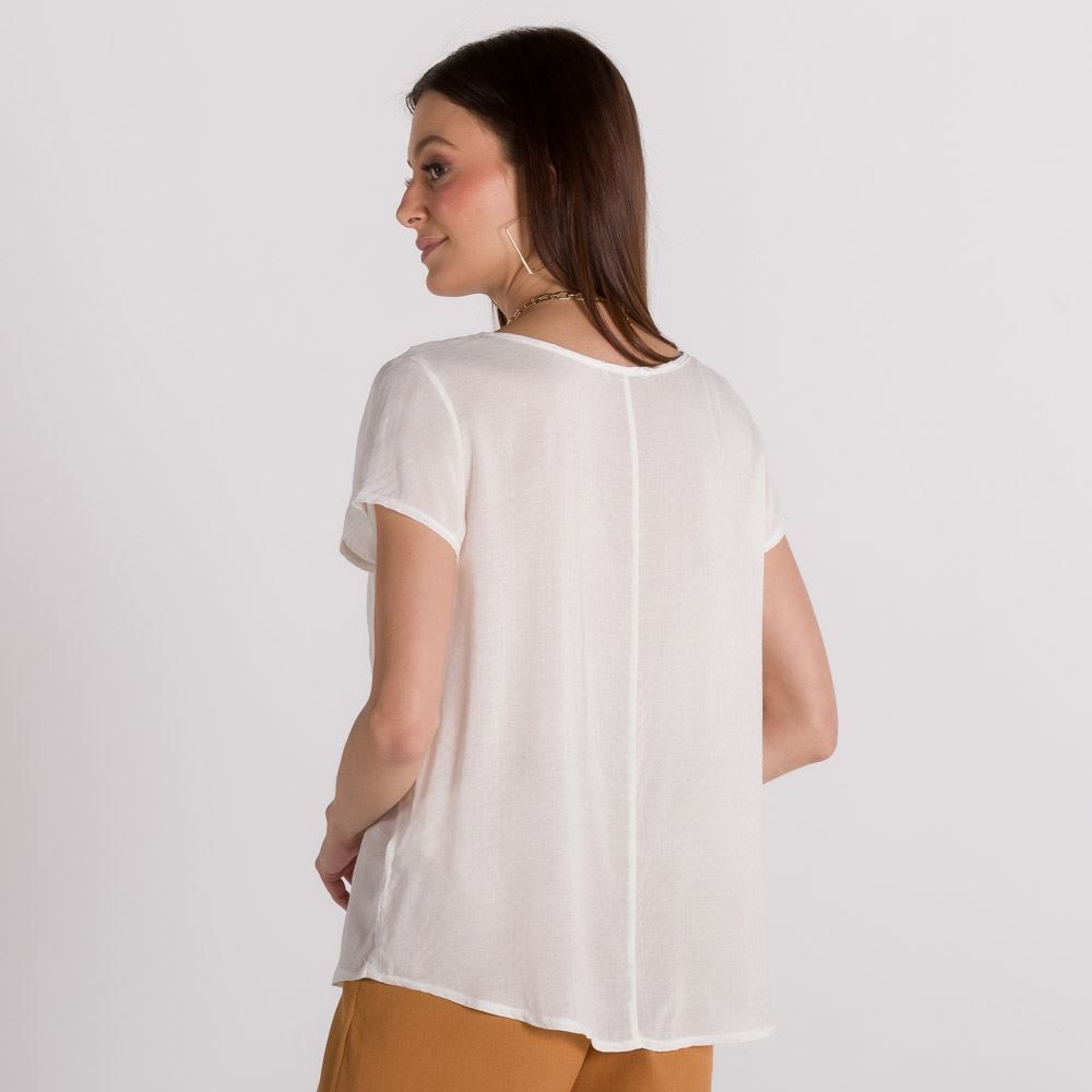 Blusa Maquinetada Patricia Foster