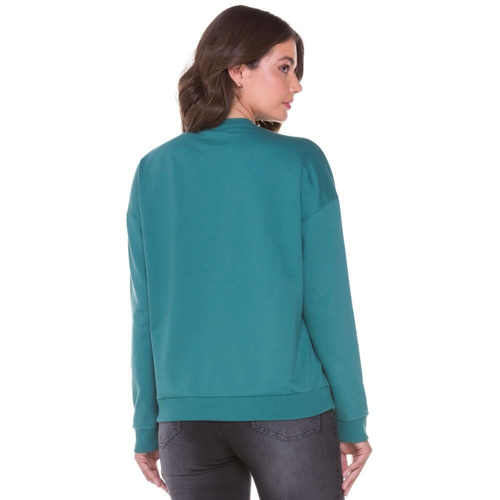 Blusa Moletinho com Recorte Patrícia Foster