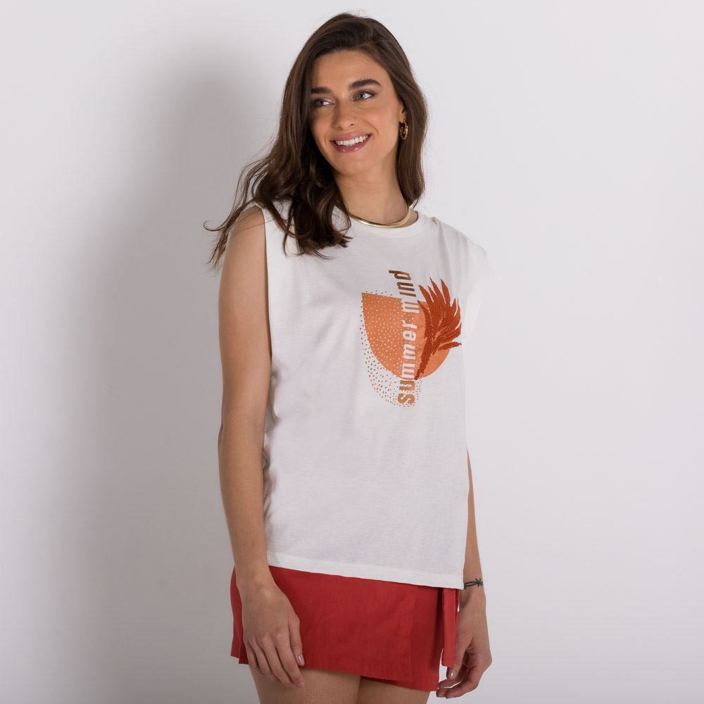 Blusa Muscle Summer Mind Patricia Foster