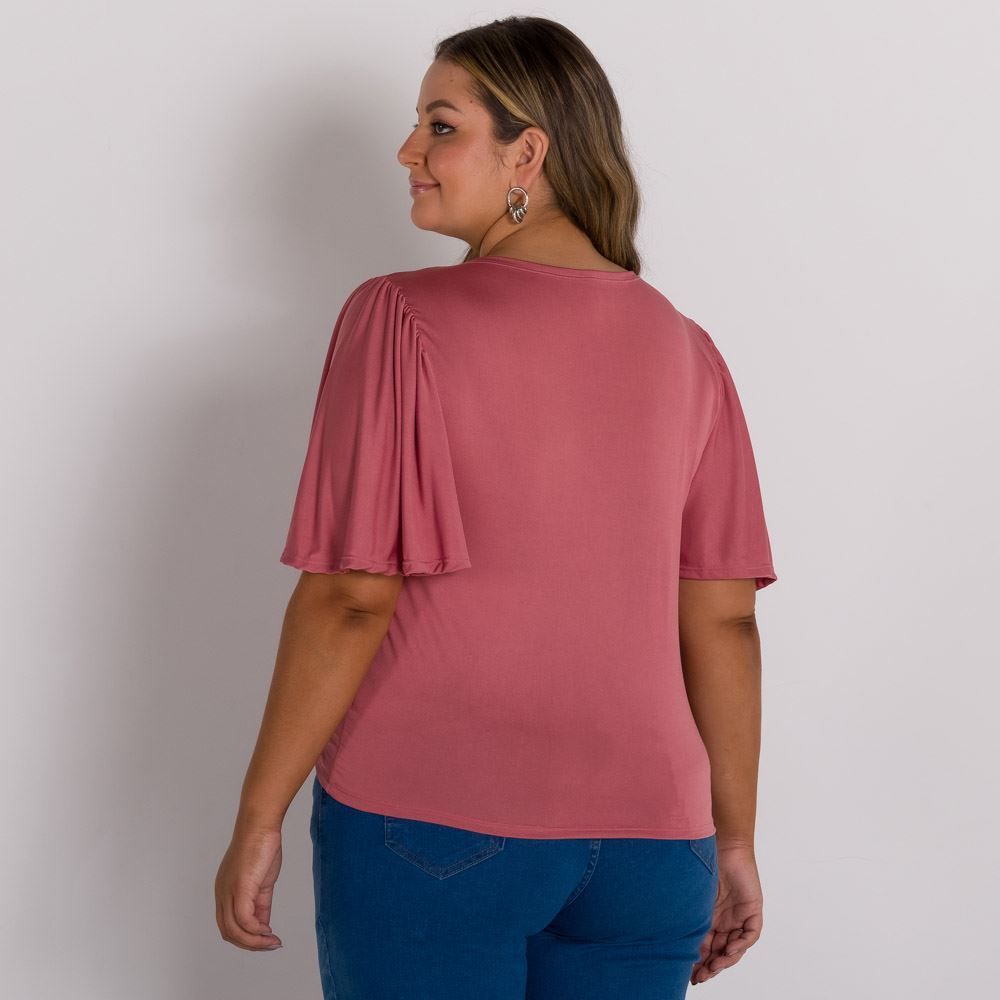 Blusa Plus Size Franzida Patricia Foster Mais