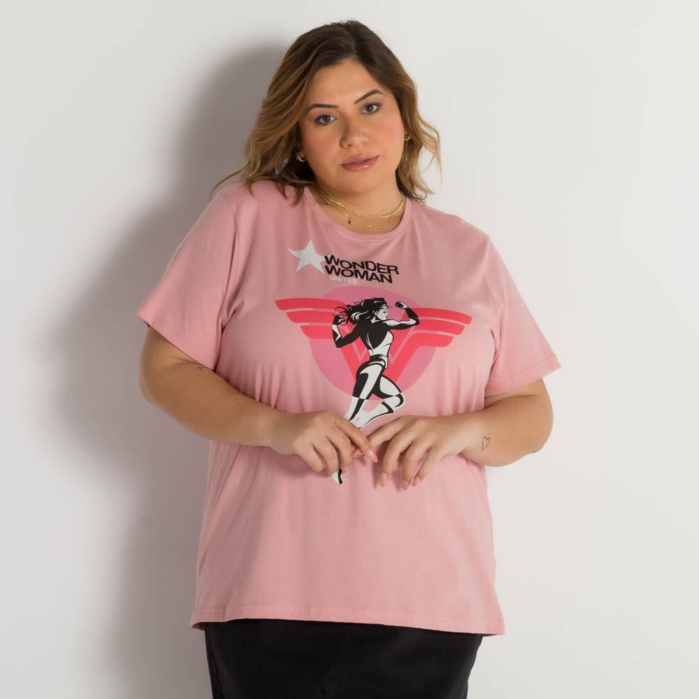 Blusa Plus Size Wonder Woman Unites BandUP