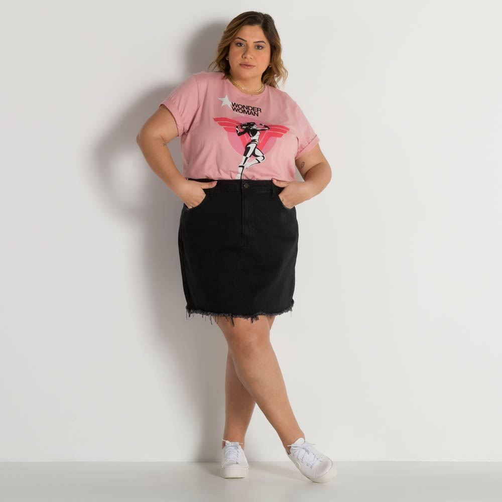 Blusa Plus Size Wonder Woman Unites BandUP