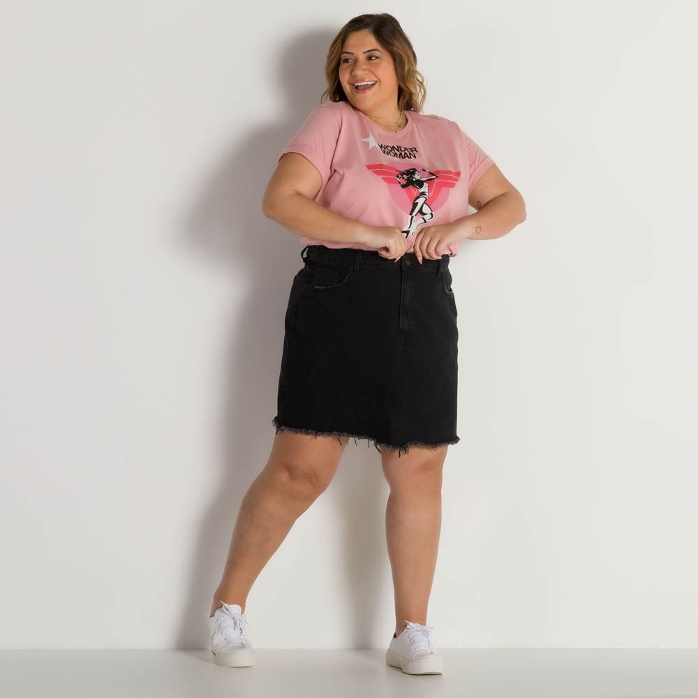 Blusa Plus Size Wonder Woman Unites BandUP
