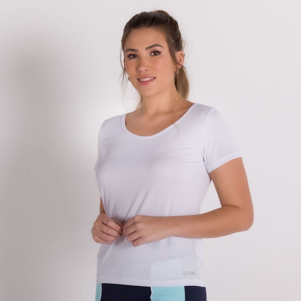 Blusa Poliamida Lisa Básica Scream