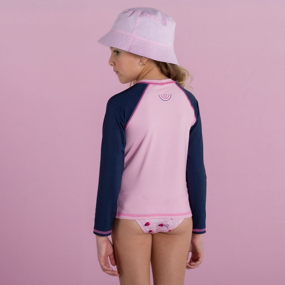 Blusa Surf 4 a 10 Anos Proteção UV Marmelada