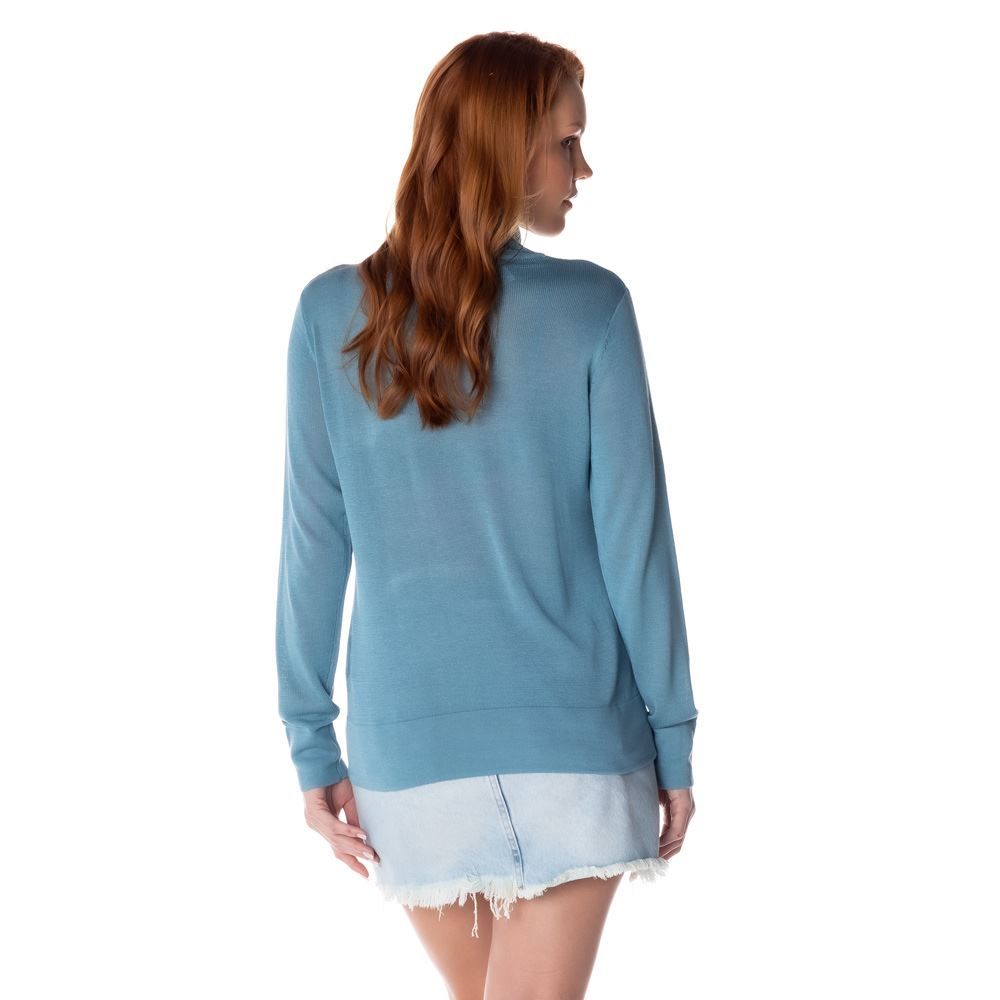 Blusa Tricot Gola Alta Patrícia Foster