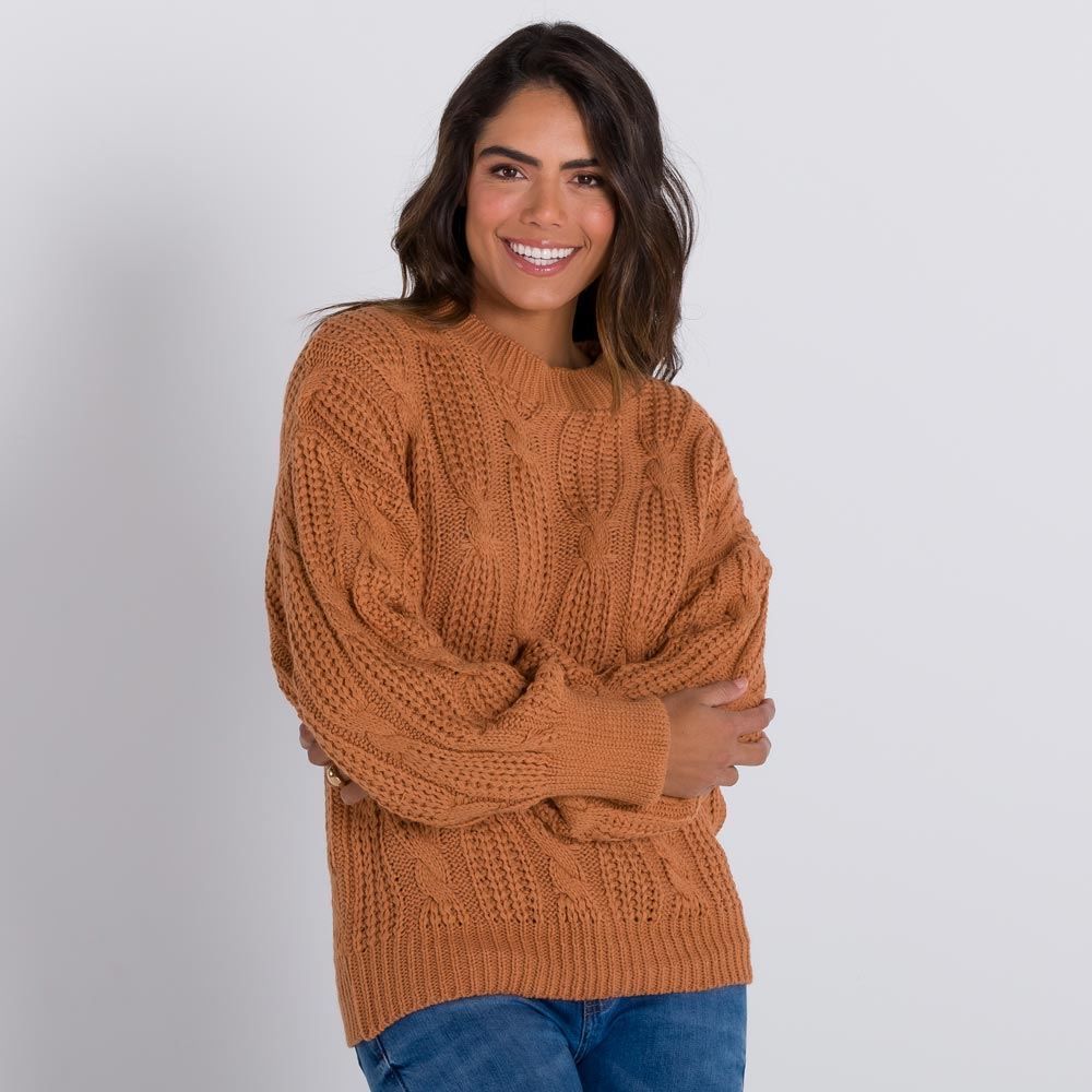 Blusa Tricot Manga Fofa Patrícia Foster