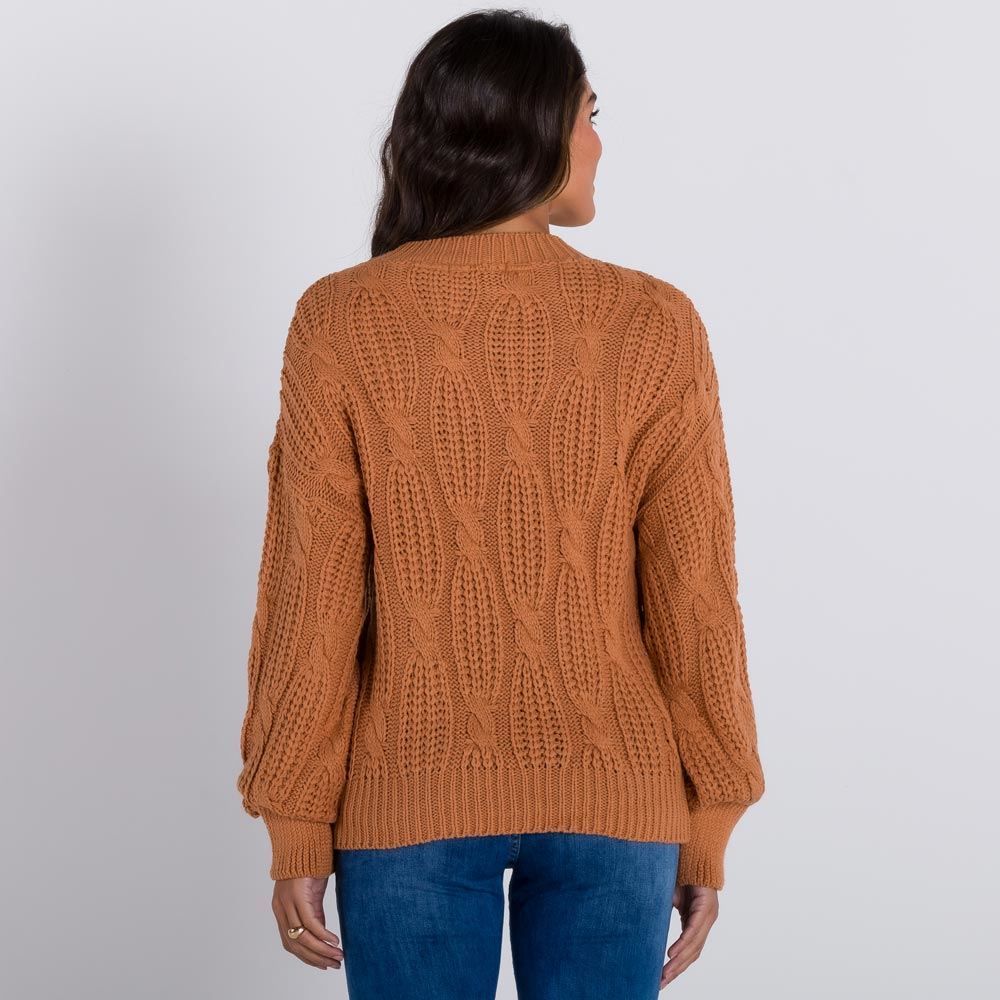 Blusa Tricot Manga Fofa Patrícia Foster