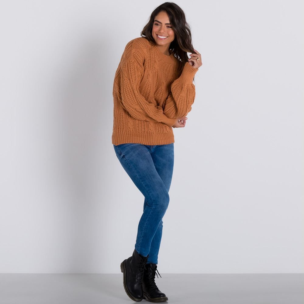 Blusa Tricot Manga Fofa Patrícia Foster