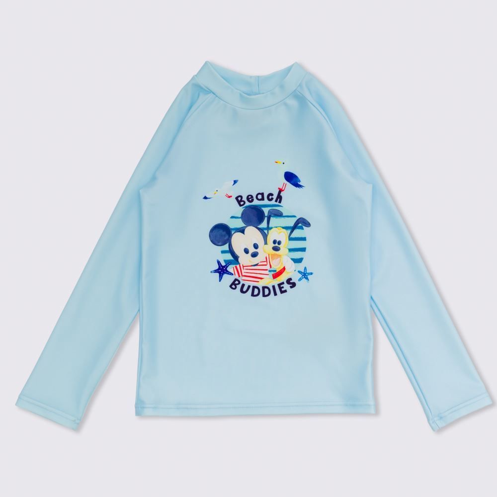 Blusa UV 1 a 3 Anos Mickey Baby Disney