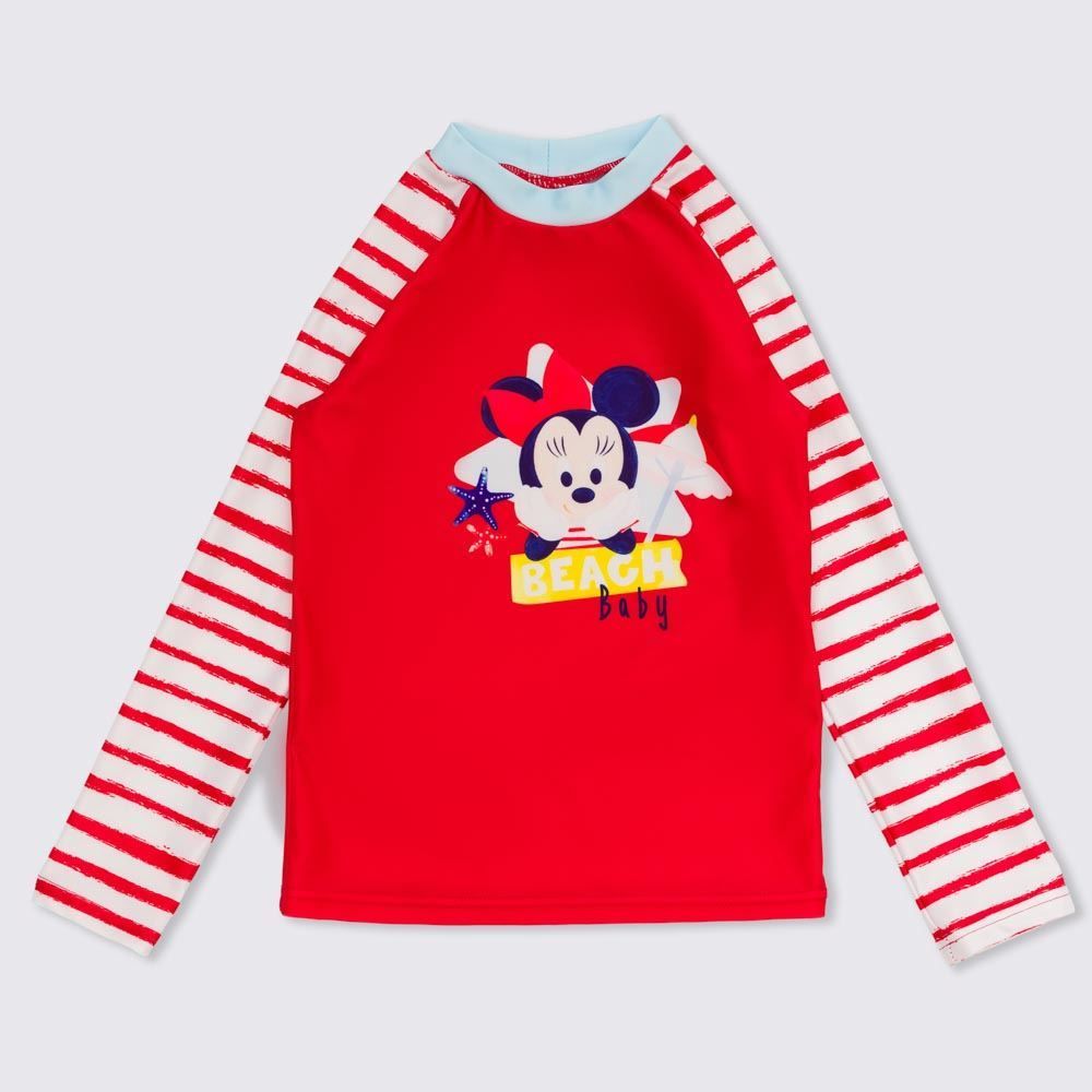 Blusa Uv 1 a 3 Anos Minnie Baby Disney
