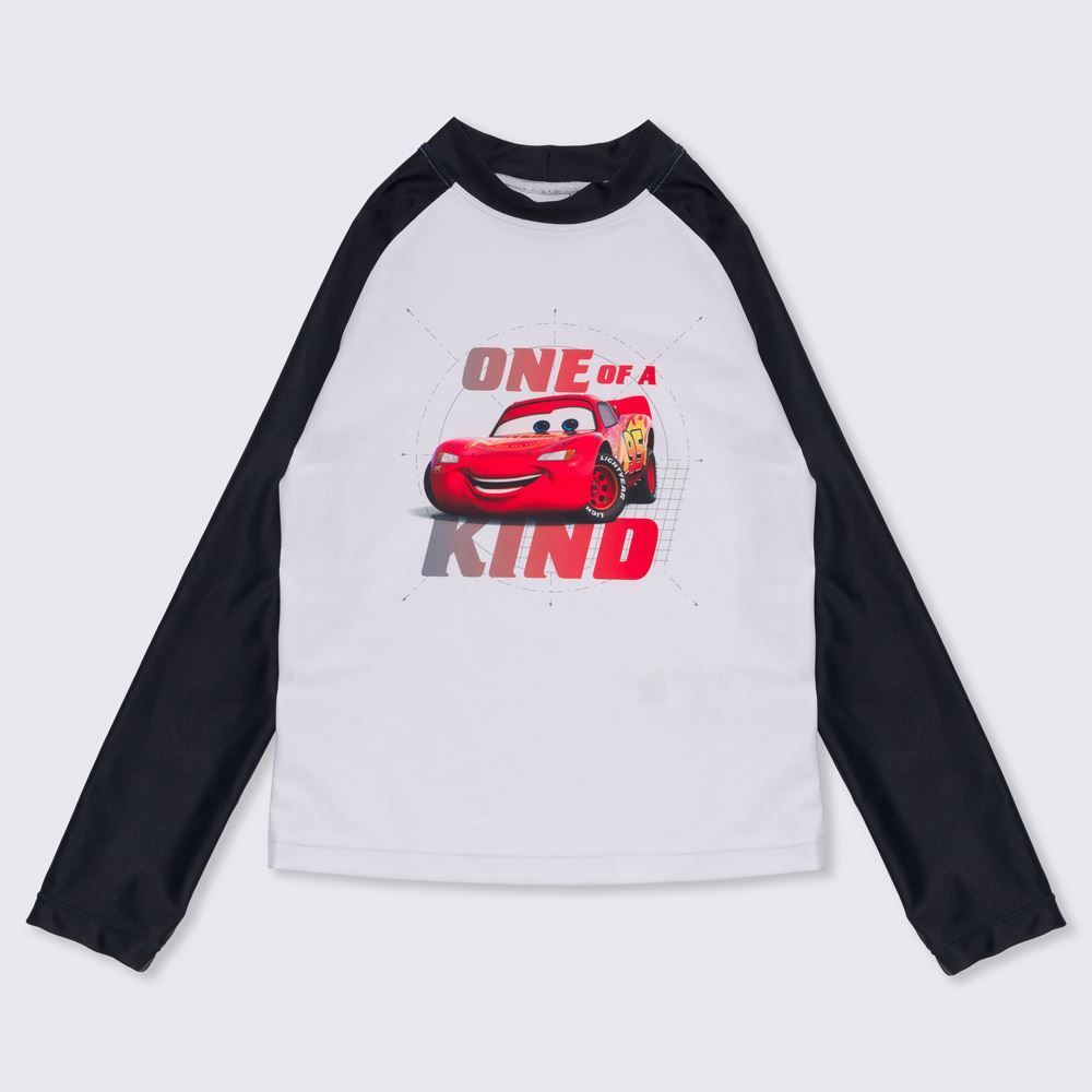 Blusa UV 4 A 10 Anos Carros Disney