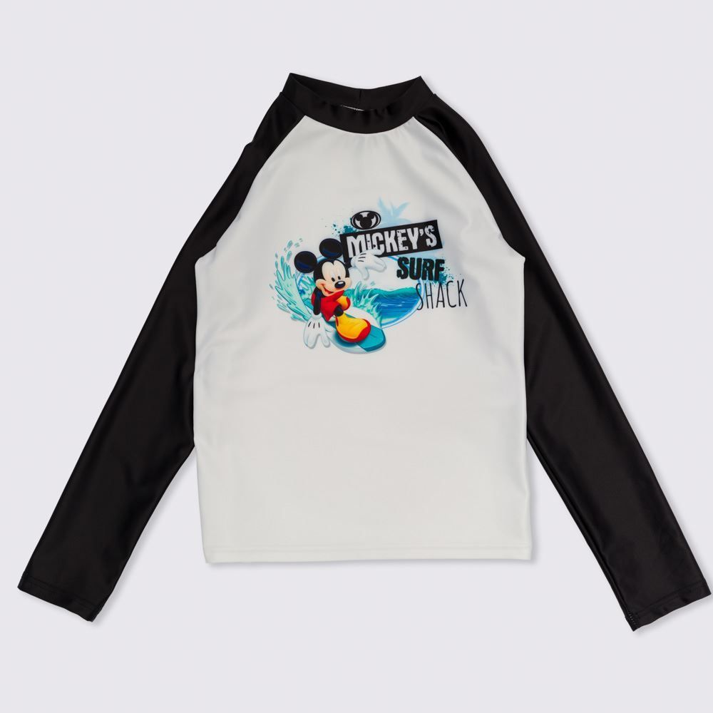 Blusa UV 4 a 10 Anos Mickey Surf Disney