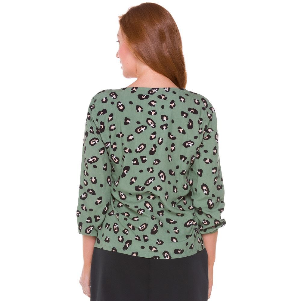 Blusa Viscose Onça Patrícia Foster