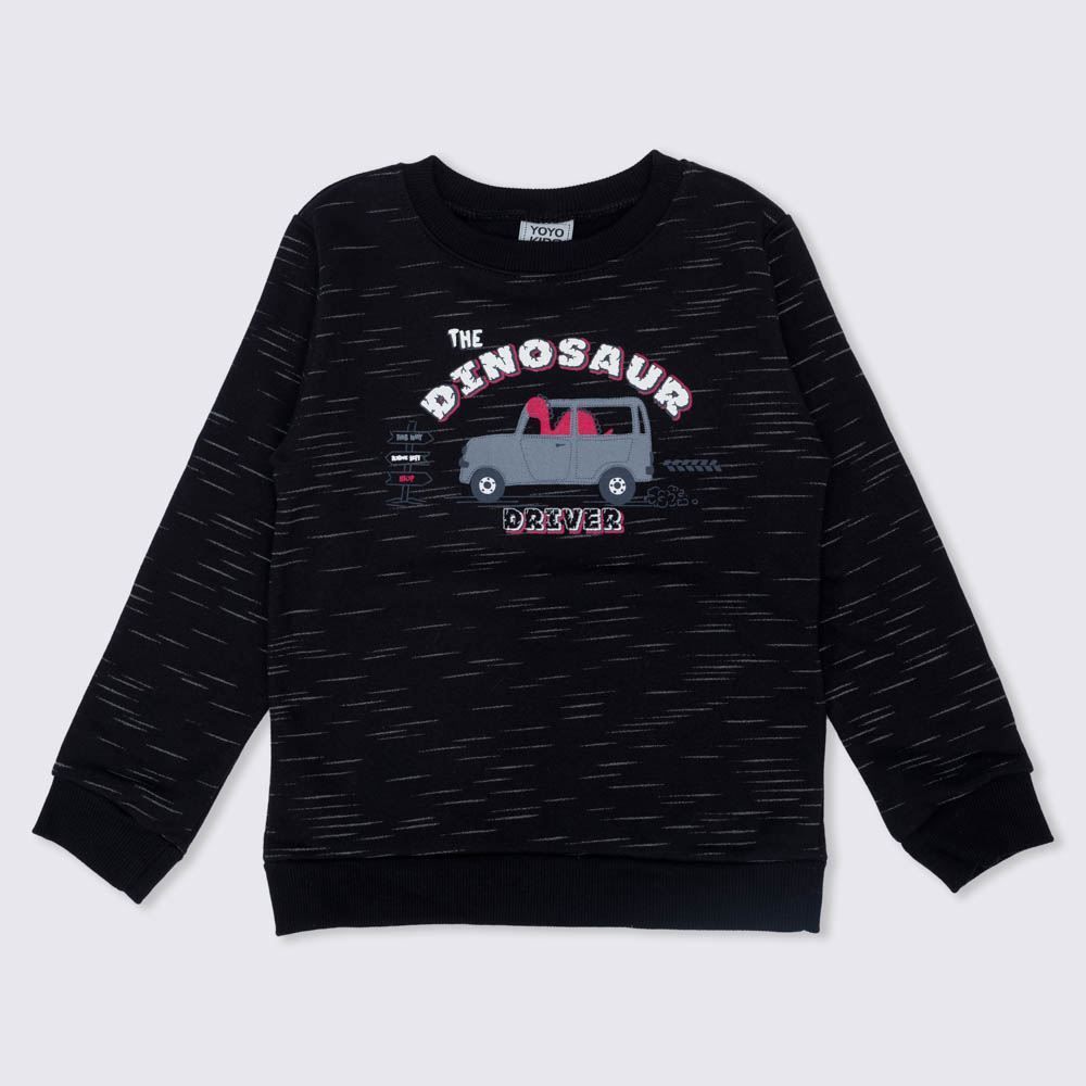 Blusão 1 a 3 anos Moletom Carros Driver Yoyo Kids