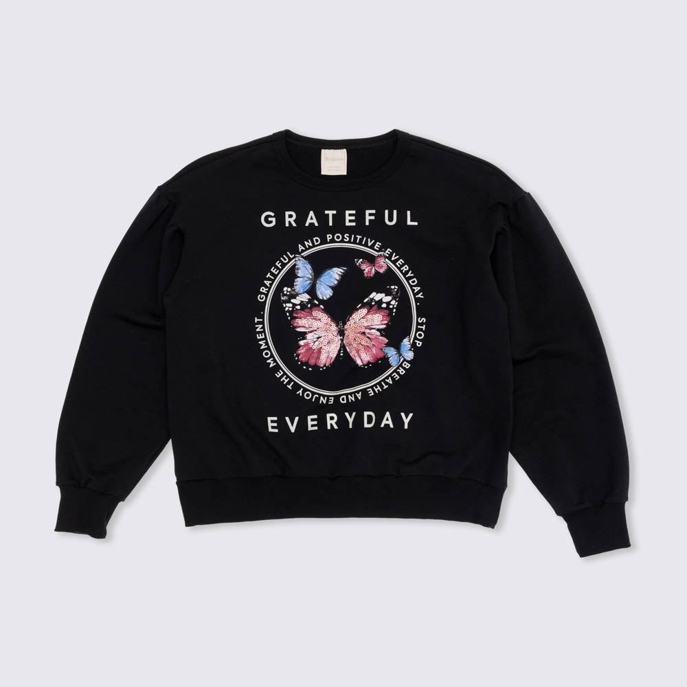 Blusão 12 a 16 anos Borboletas Marmelada