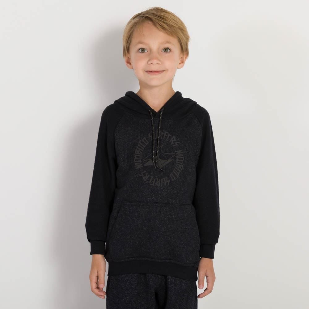 Blusão 4 a 10 anos Moletom com Capuz Nicoboco