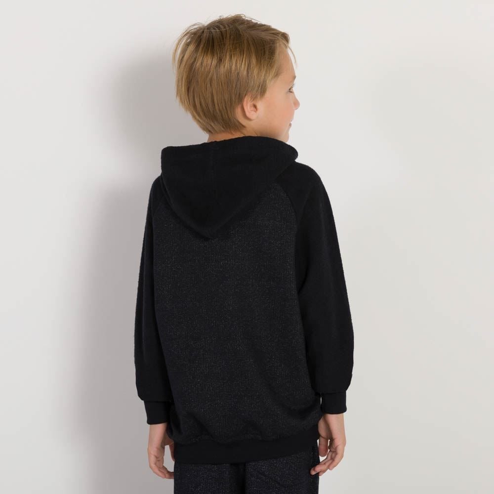 Blusão 4 a 10 anos Moletom com Capuz Nicoboco