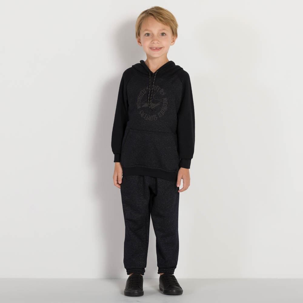 Blusão 4 a 10 anos Moletom com Capuz Nicoboco