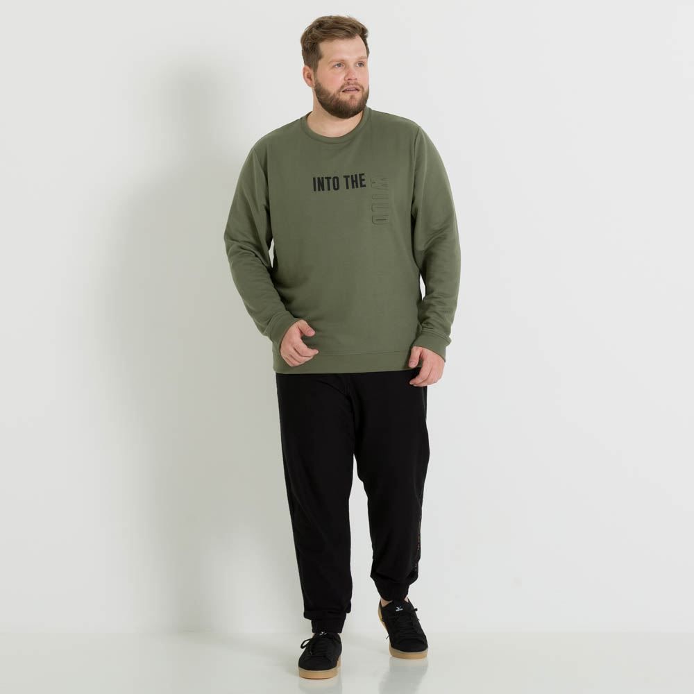 Blusão Com Estampa Marc Alain Plus