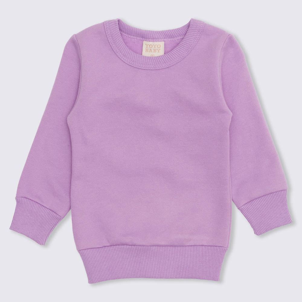 Blusão de Bebê Moletom Básico Yoyo Baby