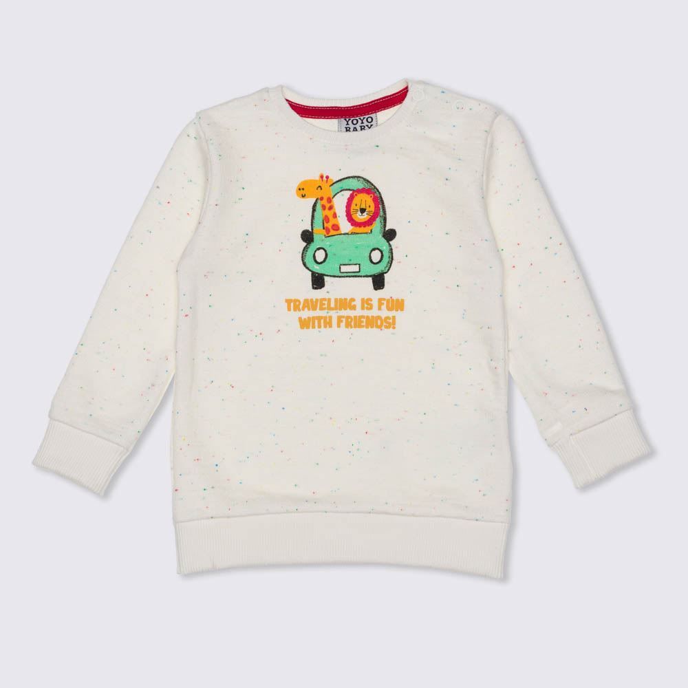 Blusão de Bebê Moletom Botonê Yoyo Baby