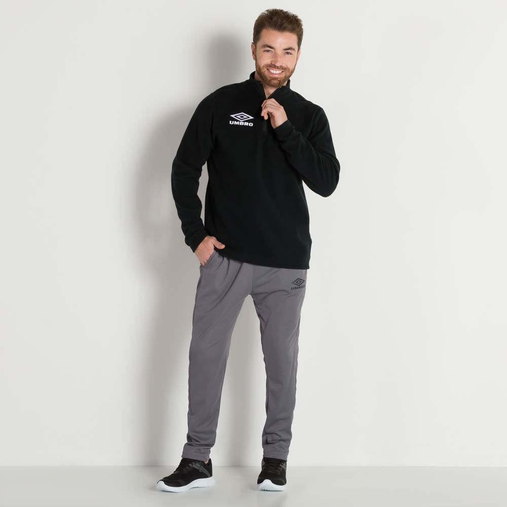 Blusão Fleece Essential Umbro